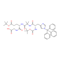 Boc-L-His(Trt)-Aib-L-Glu(OtBu)-Gly-OH