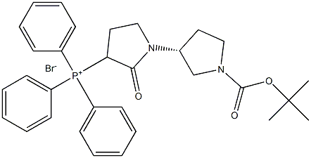 [1-[1-[(2-Methylpropan-2-yl)oxycarbonyl]pyrrolidin-3-yl]-2-oxopyrrolidin-3-yl]-triphenylphosphanium;