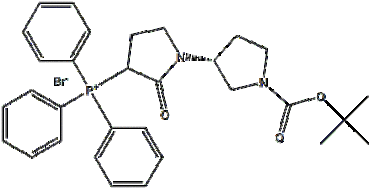 [1-[1-[(2-Methylpropan-2-yl)oxycarbonyl]pyrrolidin-3-yl]-2-oxopyrrolidin-3-yl]-triphenylphosphanium;