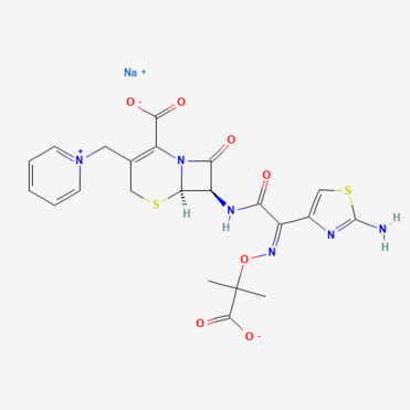 Ceftazidime with Sodium Carbonate