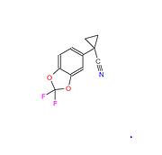1-(2,2-difluorobenzo[d][1,3]dioxol-5-yl)cyclopropanecarbonitrile