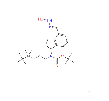 Ozanimod Intermediate,Carbamic acid,N-[(1S)-2,3-dihydro-4-[(hydroxyamino)iminomethyl]-1H-inden-1-yl]