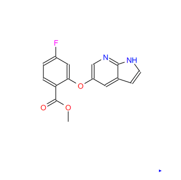 Methyl 4-Fluoro-2-{1H-pyrrolo[2,3-b]pyridin-5-yloxy}benzoate