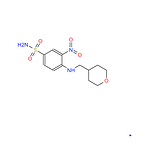 3-nitro-4-((tetrahydro-2H-pyran-4-yl)MethylaMino)benzenesulfonaMide CAS:1228779-96-1