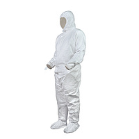 Biological pharmaceutical electronic GMP cleanroom coveralls disposable use