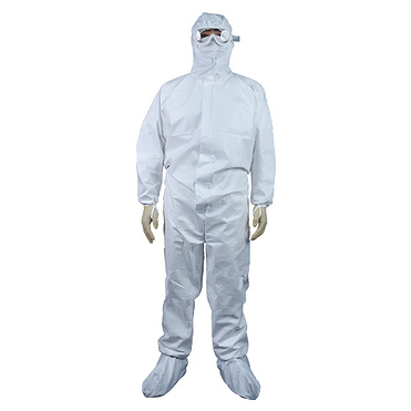 K7P4 Biological pharmaceutical electronic GMP cleanroom coveralls disposable use