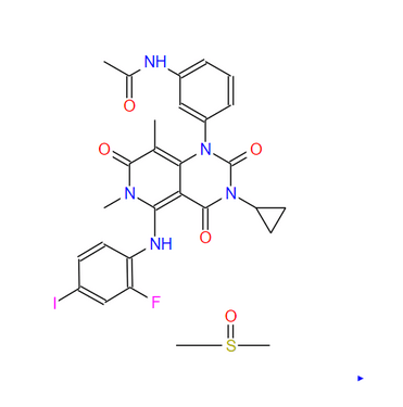 Trametinib DMSO solvate CAS:1187431-43-1