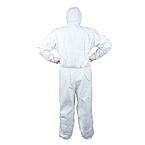 K7P3 SF white disposable sterile & vacuum packed ISO7 sterile cleanroom coverall