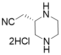 (S)-2-(piperazin-2-yl) acetonitrile, dihydrochloride