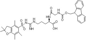 Fmoc-Gly- Arg(Pfb)-OH