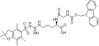 Fmoc-Gly- Arg(Pfb)-OH