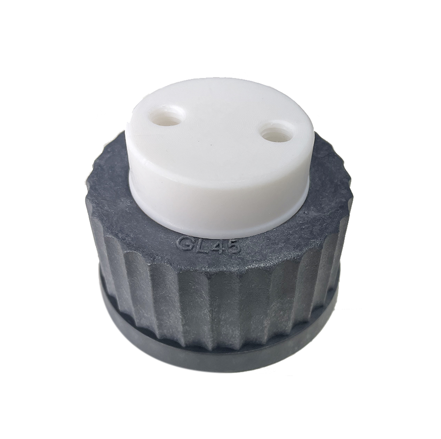 GL45 solvent bottle safety cap assembly GL45 S60 waste canister safety cap assembly  