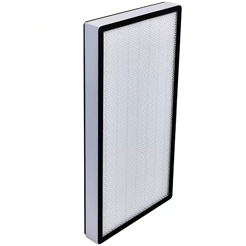 High Efficiency HEPA Box Deep Pleated HEPA Air Filter for Cleanroom  