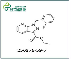 1-(2-fluorobenzyl)-1H-pyrazolo[3,4-b]pyridine-3-carboxylic acid ethyl ester（256376-59-7））