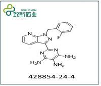 2-[1-(2-Fluorobenzyl)-1H-pyrazolo[3,4-b]pyridin-3-yl]pyriMidine-4,5,6-triaMine(428854-24-4)