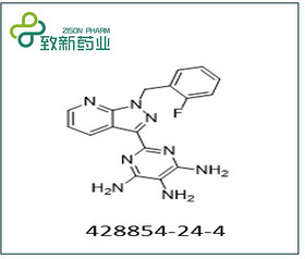 2-[1-(2-Fluorobenzyl)-1H-pyrazolo[3,4-b]pyridin-3-yl]pyriMidine-4,5,6-triaMine(428854-24-4)