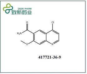 4-chloro-7-methoxyquinoline-6-carboxamide