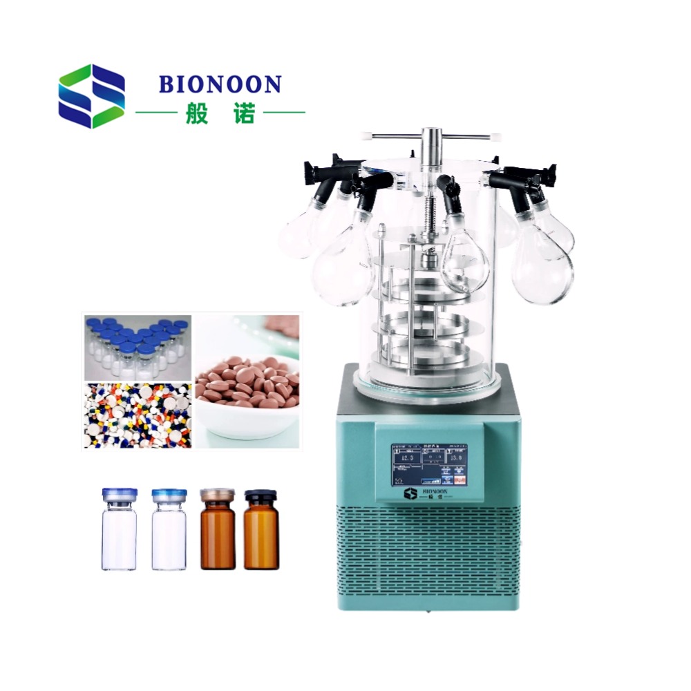 Desktop Ultra-Low Temperature Multi-Manifold Gland Type Vacuum Freeze Dryer for Laboratory Use  