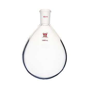 Single Neck Pear Shape Recovery Flask