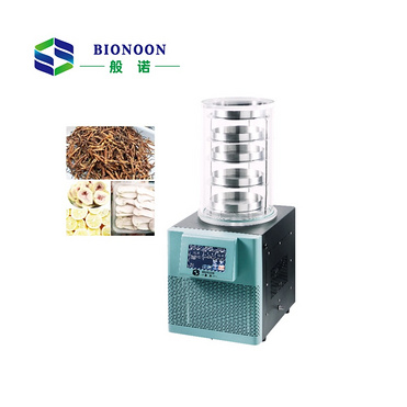 Desktop Drying Equipment 0.22 Square Meters Area General Type Vacuum Freeze Dryer