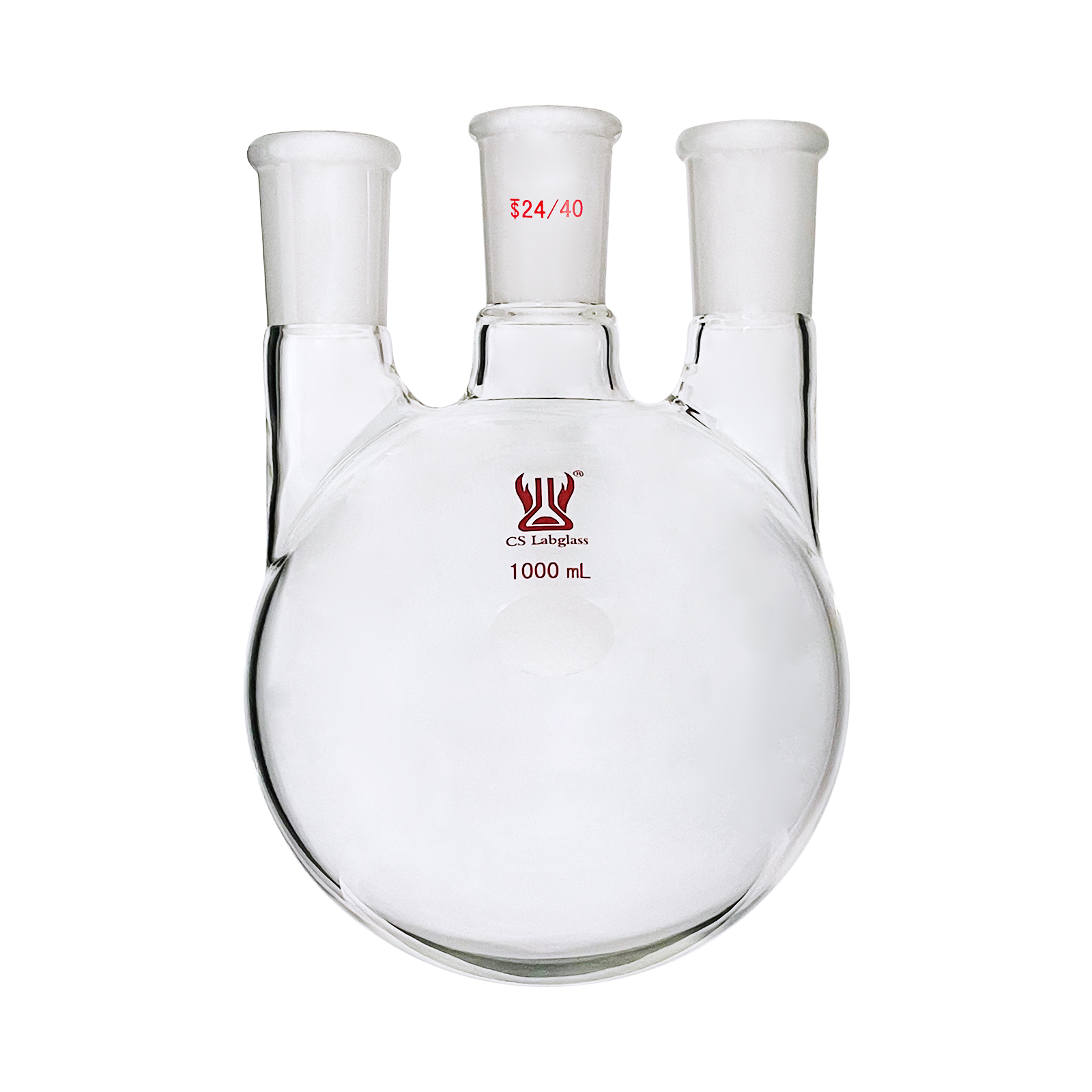 Vertical Three Necks Round Bottom Boiling Flask