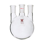 Vertical Three Necks Round Bottom Boiling Flask