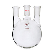 Vertical Three Necks Round Bottom Boiling Flask