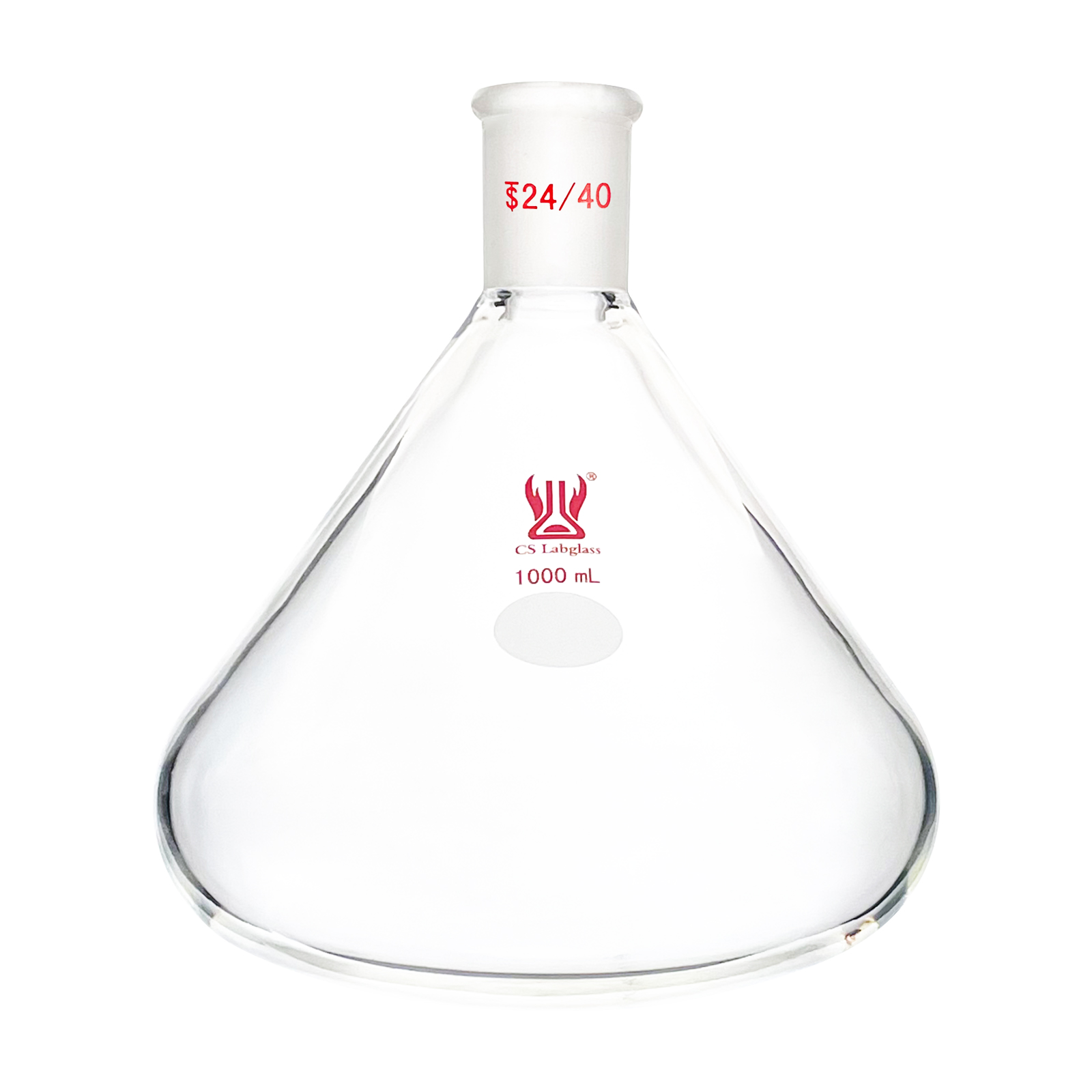 Single Neck Rotary Evaporator Flask