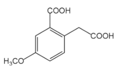 2-(Carboxymethyl)-5-methoxy benzoic acid