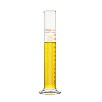 Class A Glass Measuring Cylinder With Ground In Glass Stopper