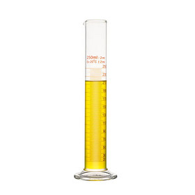 Class A Glass Measuring Cylinder With Ground In Glass Stopper