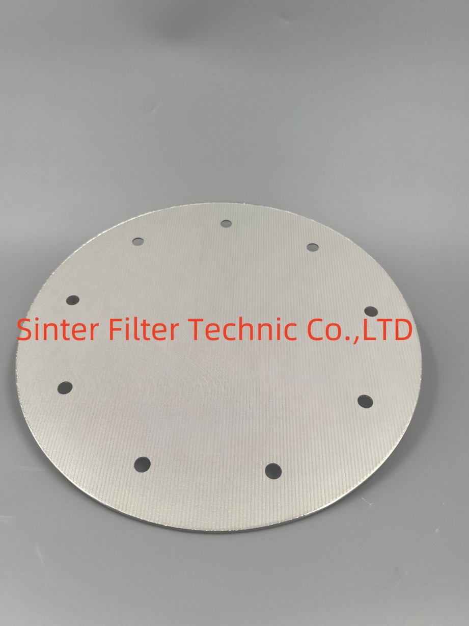 sintered mesh plates for HPLC column