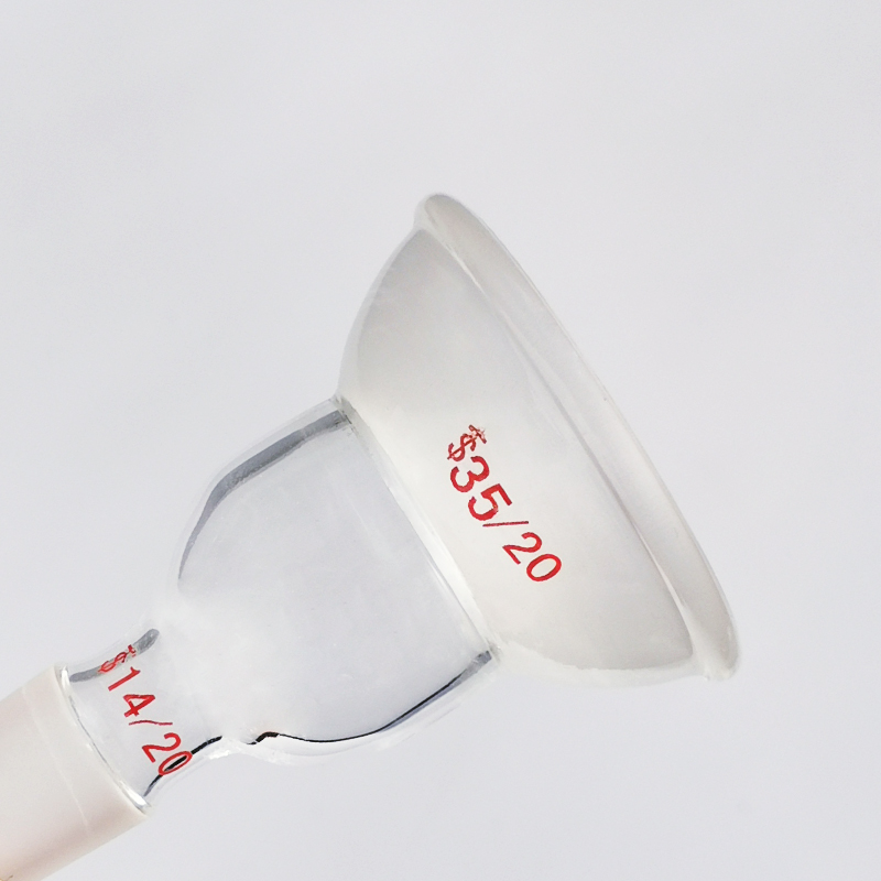 Glass Adapter with Ball Socket  
