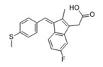 (Z)-5-Fluoro-2-methyl-1-{[4-(methylthio) phenyl]methylene}-1H-indene-3-acetic acid