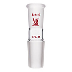 Glass Straight Reducing Connecting Adapter