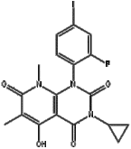 3-cyclopropyl-1-(2-fluoro-4-iodophenyl)-5-hydroxy-6,8-diMethylpyrido[2,3-d]pyriMidine-2,4,7(1H,3H,8H