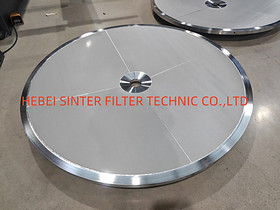 conical sintered mesh filter dryer