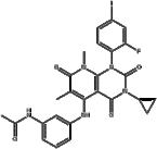 N-(3-(3-cyclopropyl-1-(2-fluoro-4-iodophenyl)-6,8-dimethyl-2,4,7-trioxo-1,2,3,4,7,8-hexahydropyrido[