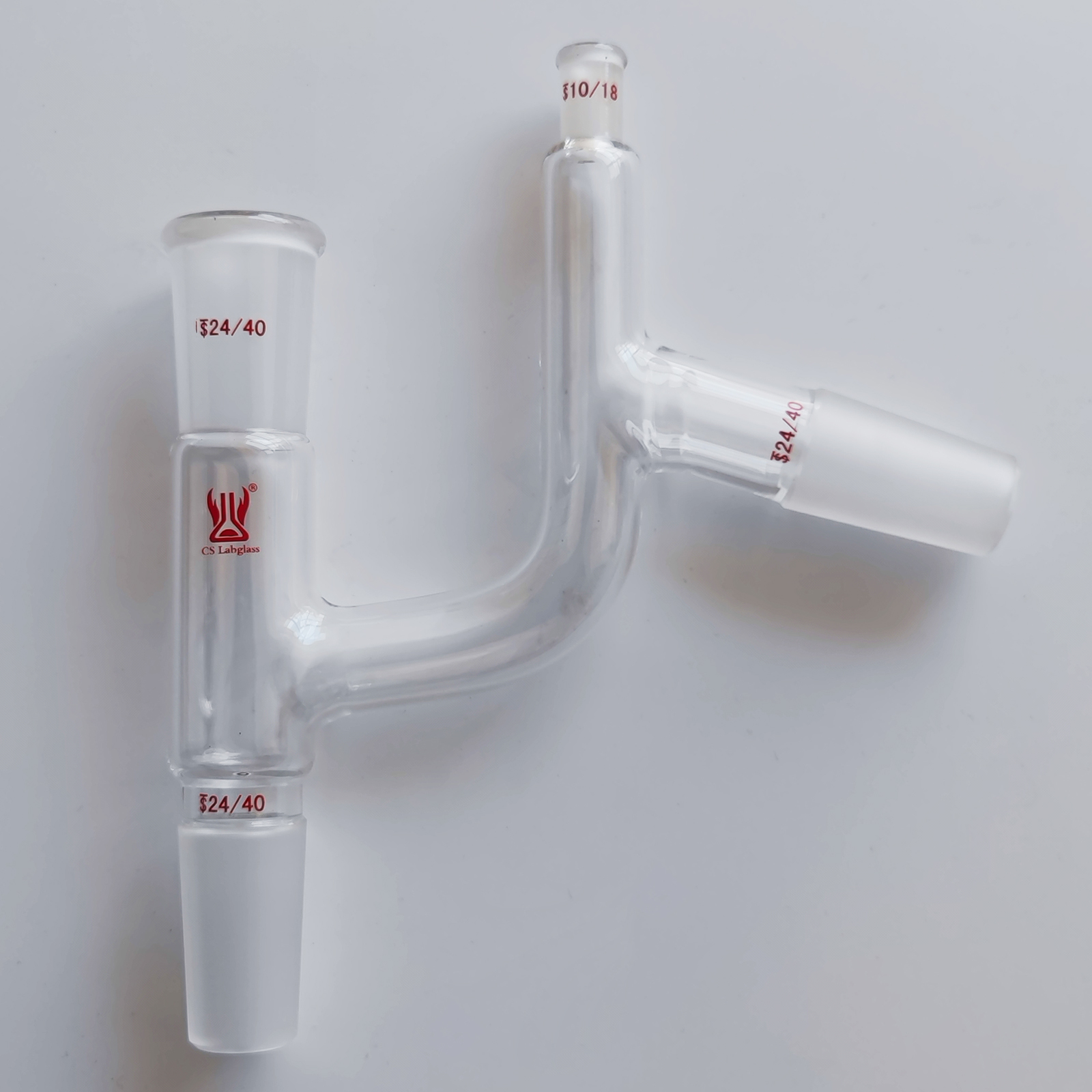 Lab Glass Modified Claisen Adapters with 10/18 Thermometer Joint  