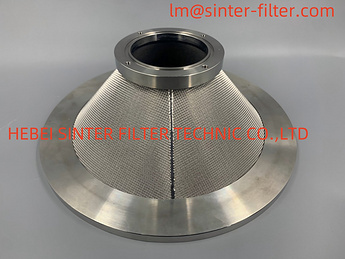 conical filter elements for pharmaceutical application