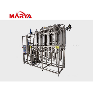 Marya Pharmaceutical Water Treatment Multi-Effect Water Distiller in External Spiral Structure Manuf