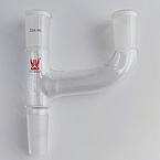 3-Way Claisen Distillation Adapter with Joints Connecting Adapter Distillation Glassware