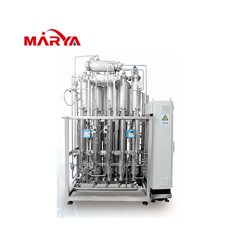 Marya Pharmaceutical Water Treatment Multi-Effect Water Distiller in External Spiral Structure Manuf