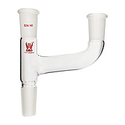 3-Way Claisen Distillation Adapter with Joints Connecting Adapter Distillation Glassware