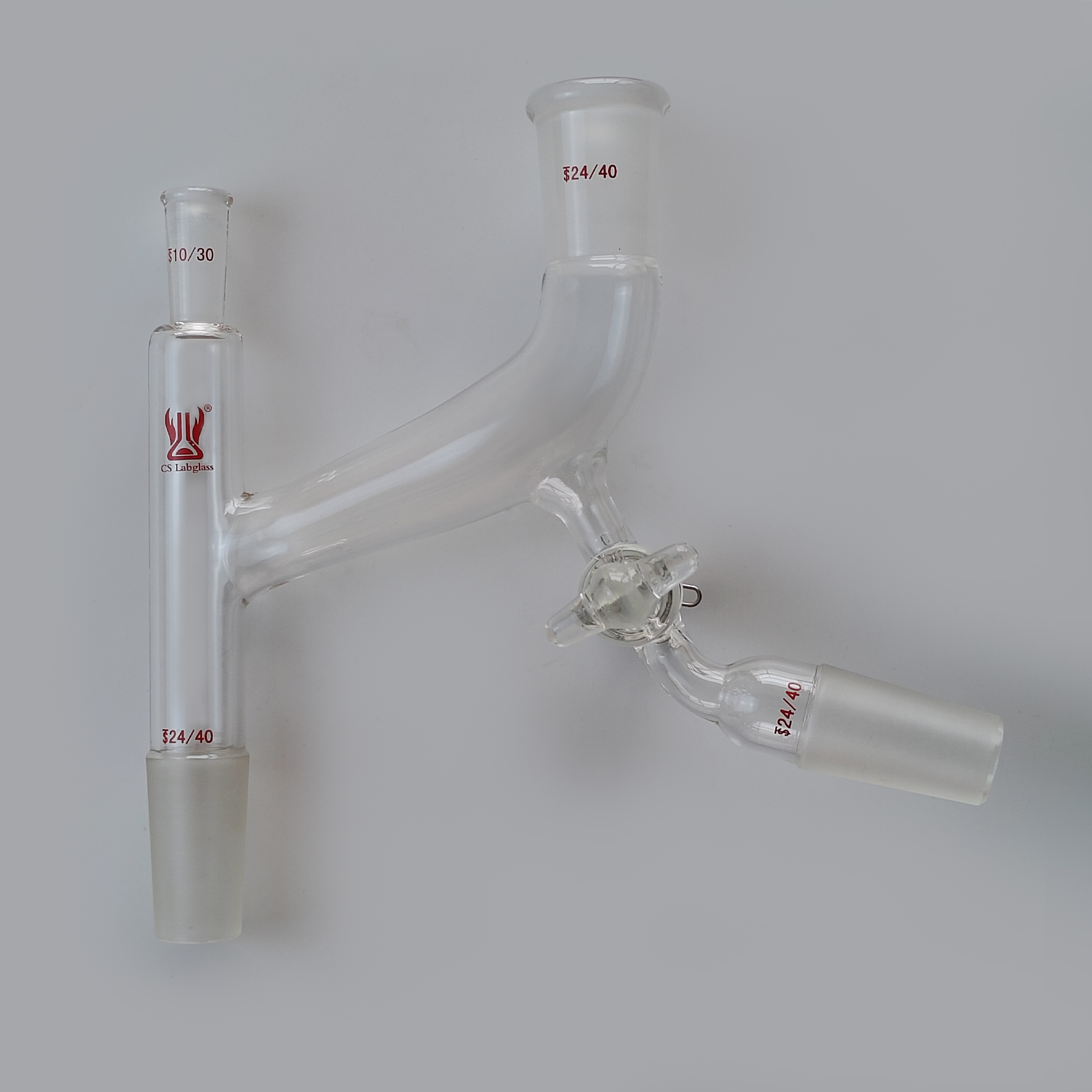 Adapters Claisen Side Arm with Glass Stopcock  