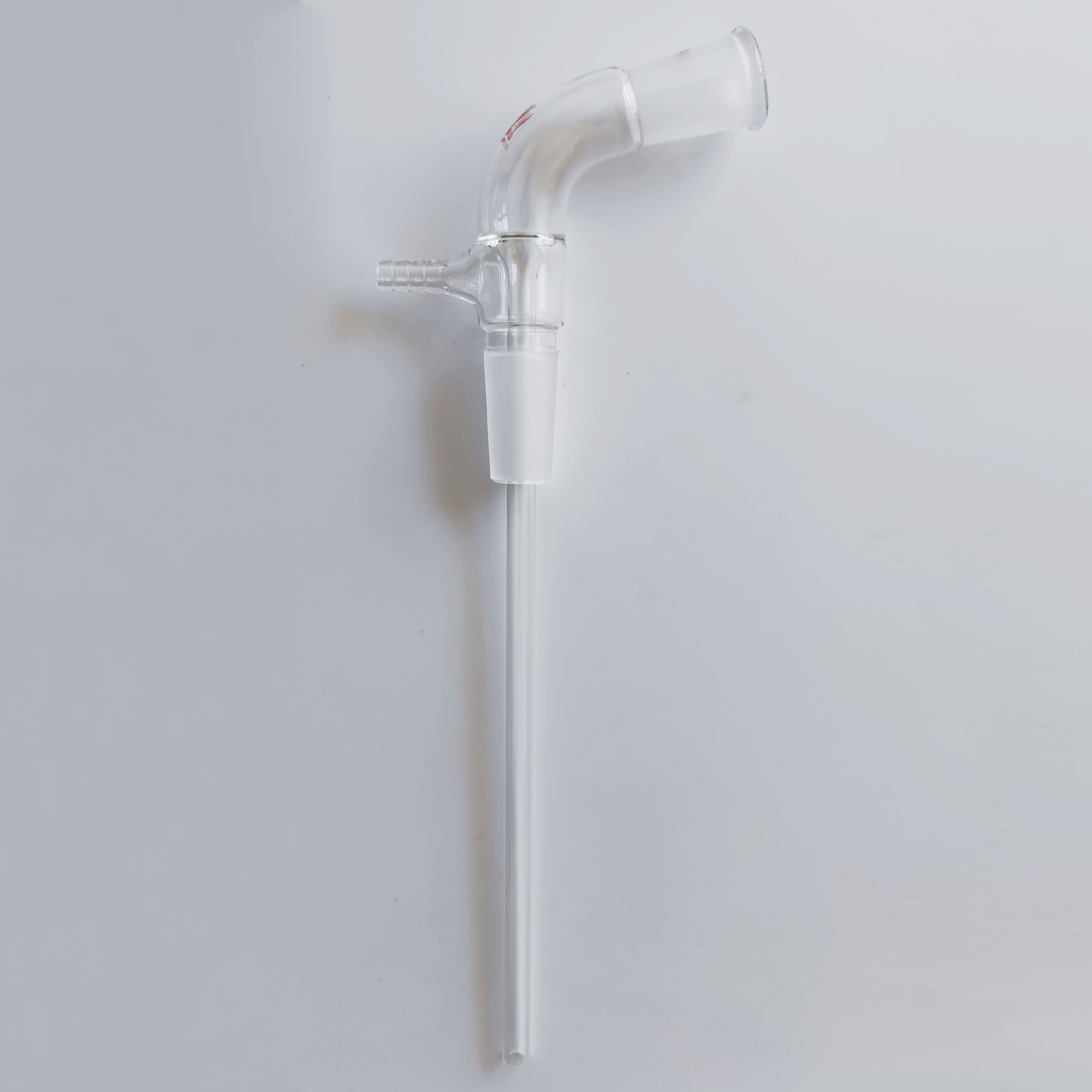 Vacuum Distillation Take Off Adapter Long Stem with Joint for Laboratory  
