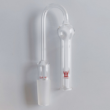 Glass Bent Inlet Distillation Adapter 3.3 Glass Lab Glassware