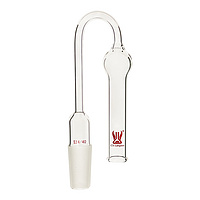 Glass Bent Inlet Distillation Adapter 3.3 Glass Lab Glassware