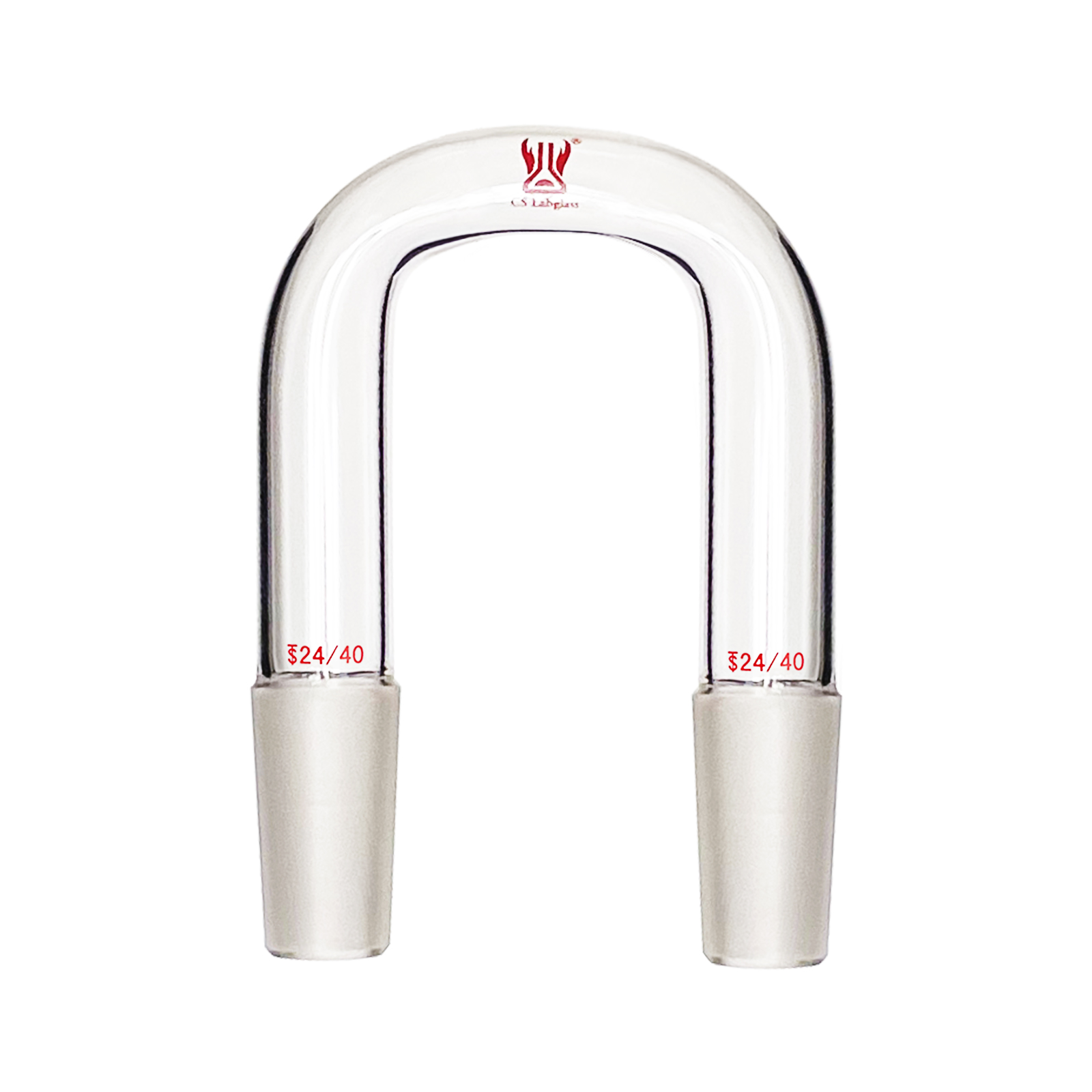 Glass Inlet Adapter Borosilicate Glass U-Shape