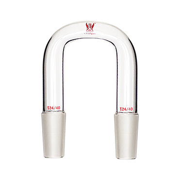 Glass Inlet Adapter Borosilicate Glass U-Shape